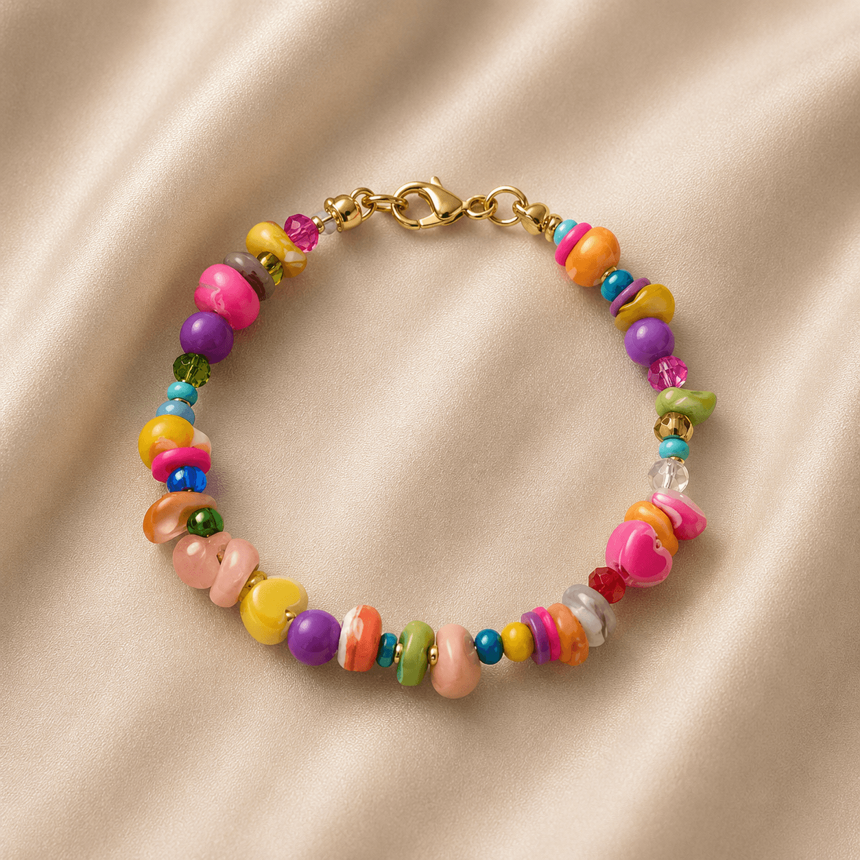 The Arc Bracelet, modern gold jewelry