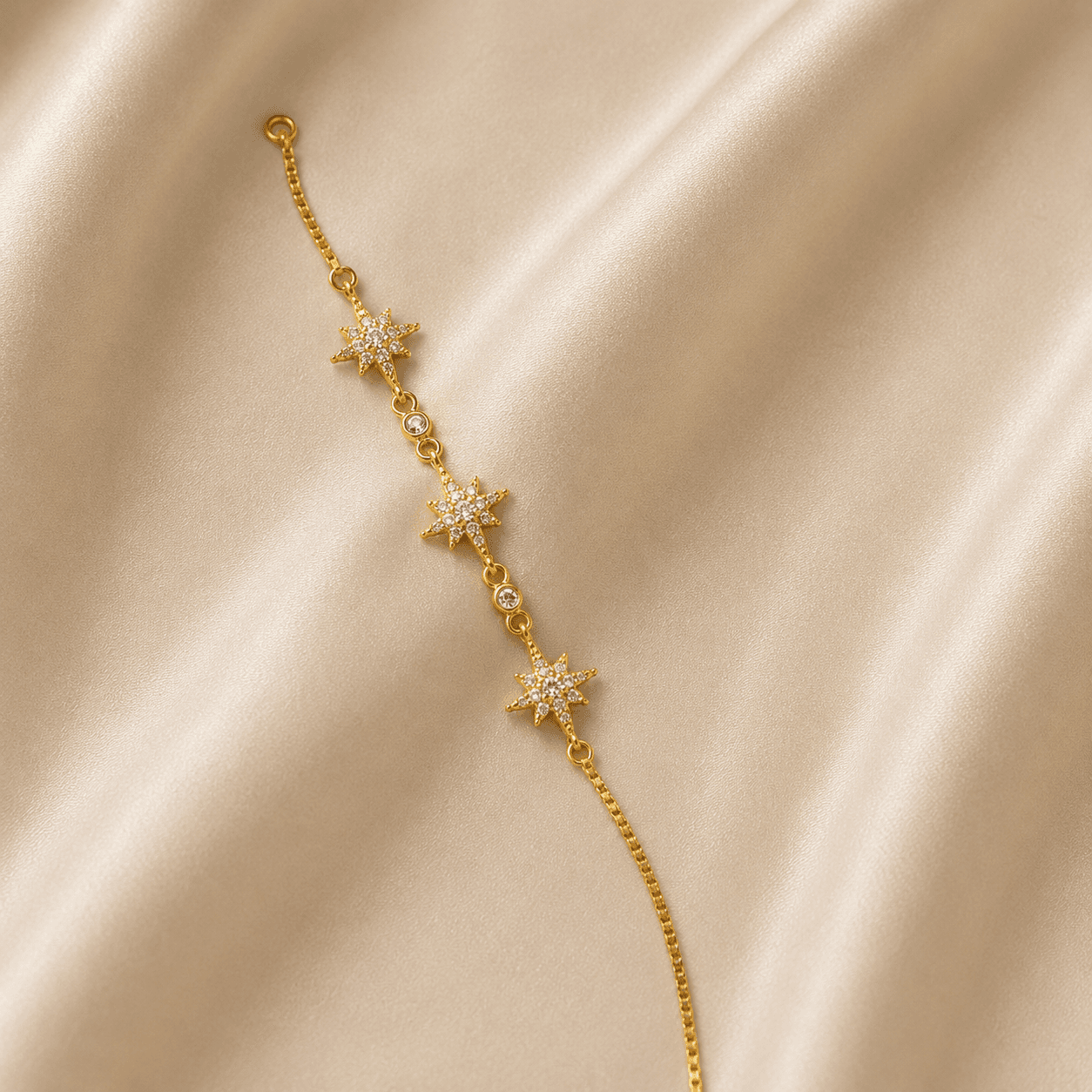 The Dynasty Bracelet, modern gold jewelry