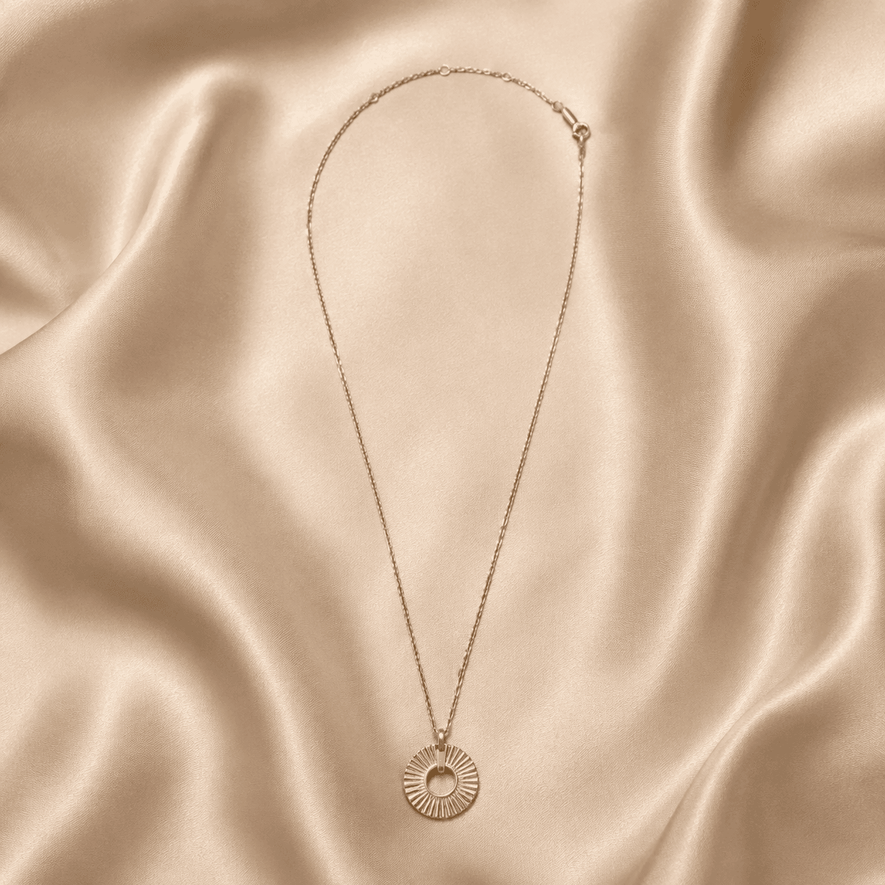 The Golden Hour Chain, modern gold jewelry